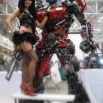 Optimus Prime – the recycled steel sculpture