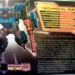 Botcon Attendee figure is Decepticon Slice (Blue Energon Downshift)