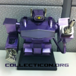 Chrome Hard Hero Shockwave bust sample