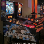 Transformers pinball test machine hands on