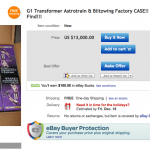 25+ year old dead mint case of G1 Transformers triple changers discovered – for sale!