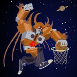 Orange planets can’t jump – Funny Transformers Unicron art from Eyemelt