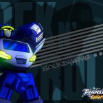 A wild Botcon 2012 Shatterd Glass Soundwave appears!