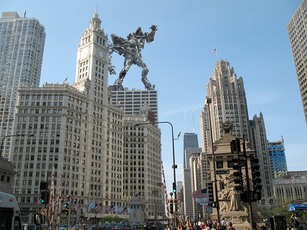 Transformers 3 to be filmed on Chicago's Magnificent Mile along Michigan Avenue