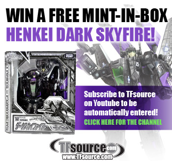 Win a MIB Henkei Dark Skyfire from TFsource.com – subscribe to TFsource on Youtube