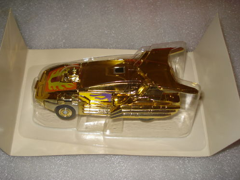 Gold chrome Hot Rod returns from the void – $7,000 for a fake toy?