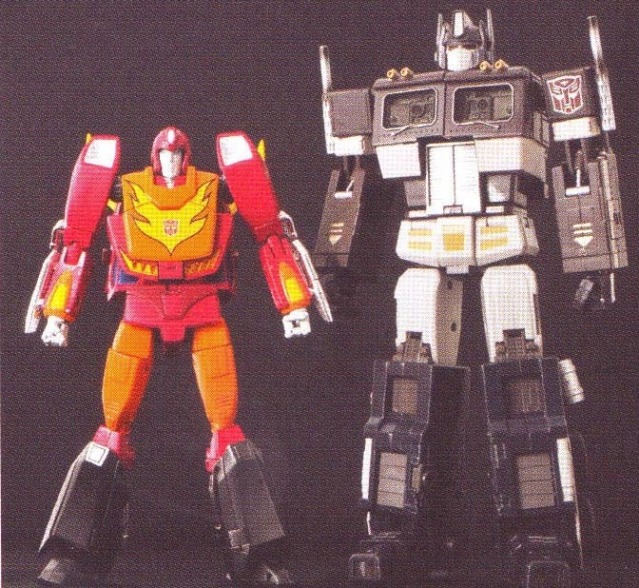 The height of MP 9 Masterpiece Rodimus Convoy