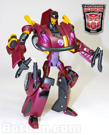 Botcon 2011 set is made up of Animated Stunticons!