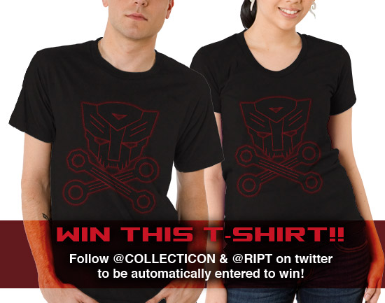 Win a RIPT Apparel Autoskull t-shirt by following Collecticon and RIPT on twitter