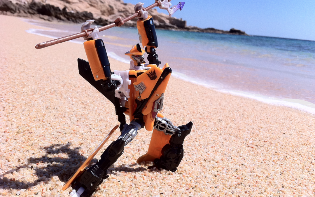 Terradive and I bid farewell to the beaches of Cybertron