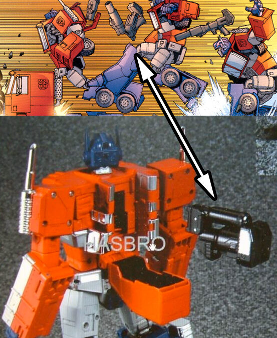 MP10 Convoy’s rifile – inspired by IDW and EJ Su!