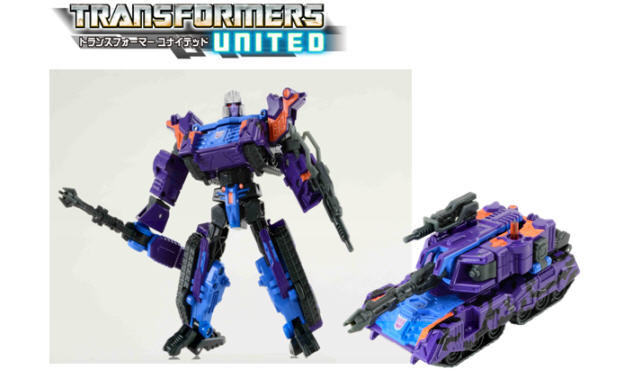 Transformers United Thunder Megatron G2 Purple tank