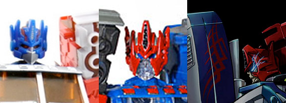 Shattered Glass Ultra Magnus head face clear