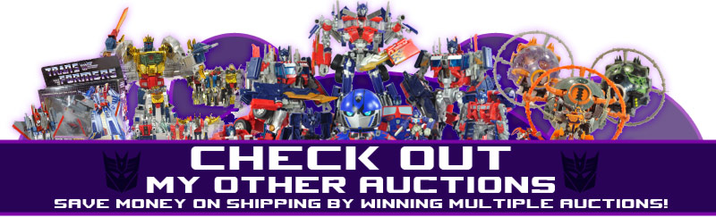 179 Transformers Ebay auctions just listed by Diablien – tons of good figures