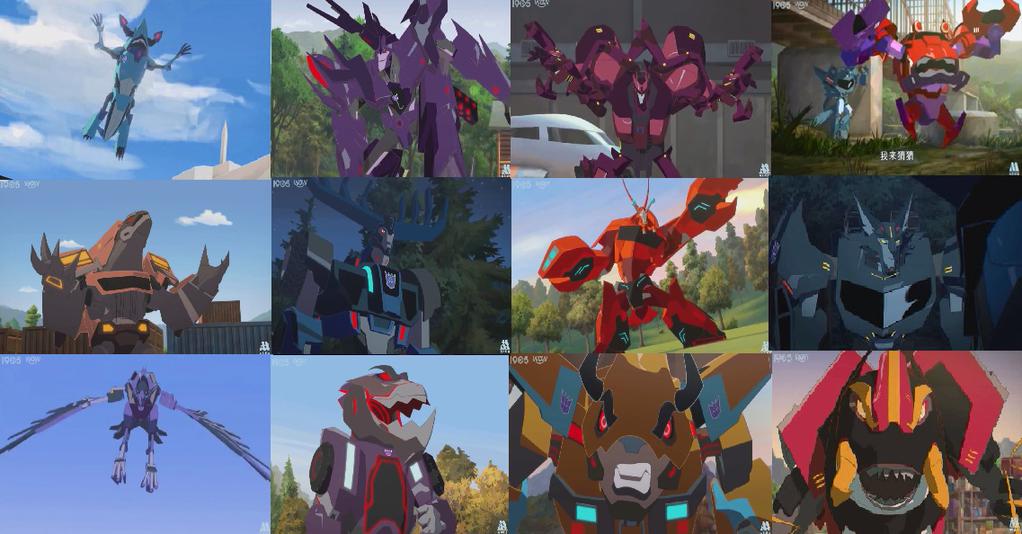 The Transformers Robots in Disguise 2015 Decepticons look awesome