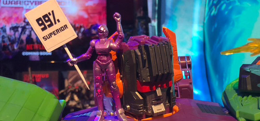 Hasbro Toyfair 2020 Transformers display photos
