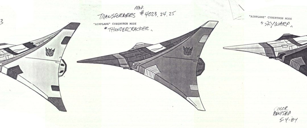 Starscream Tetrajet cartoon model and more cool stuff from the origins of the G1 Transformers cartoon